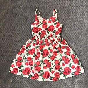 Girls Disney rose dress